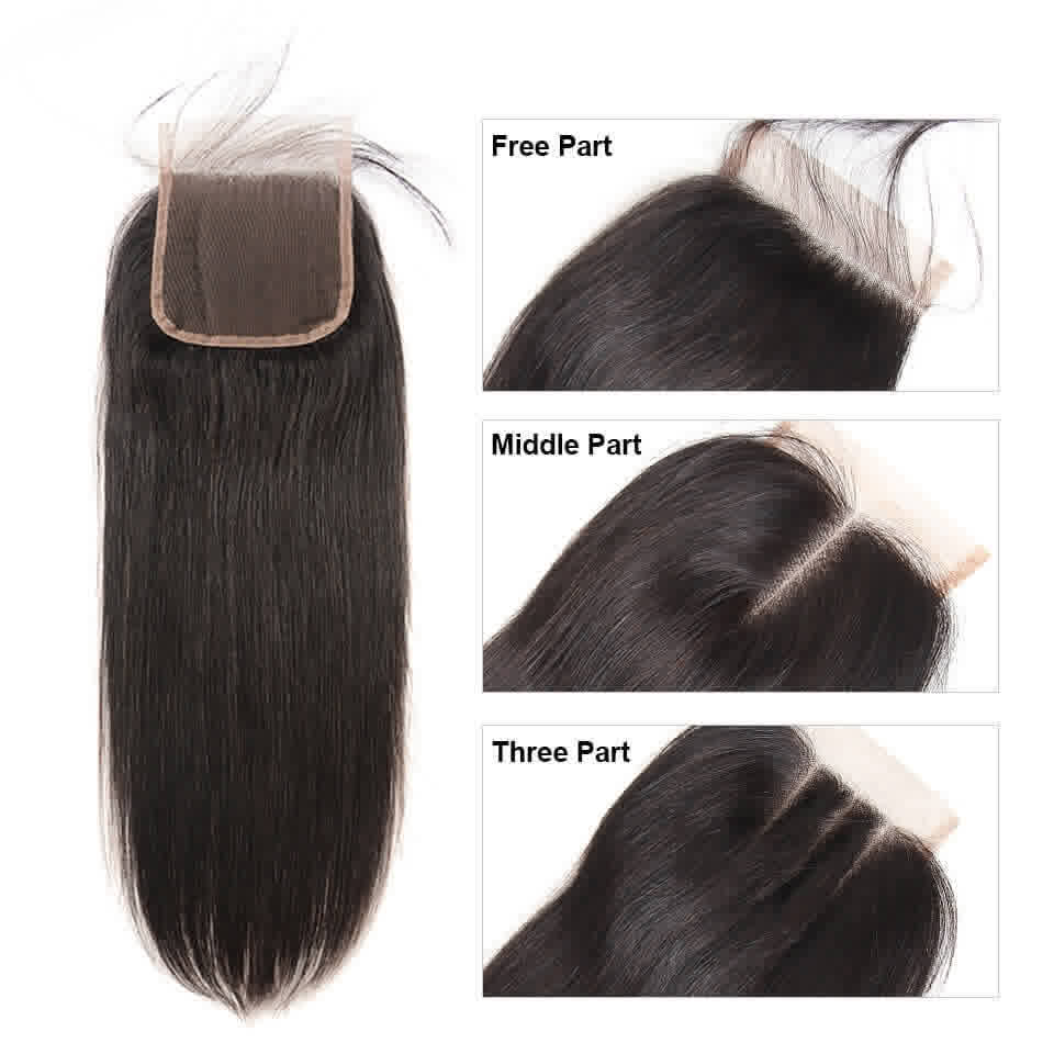 4x4 Closure Straight
