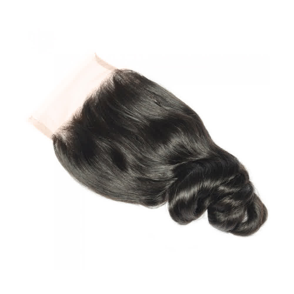 4x4 Closure Loose Wavy